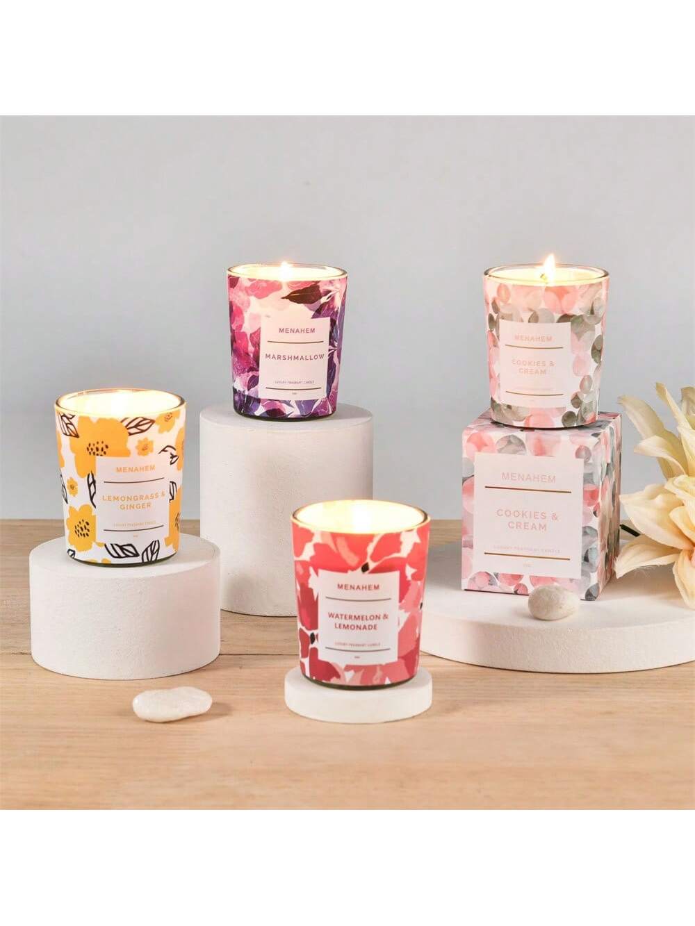 Scented Candle Luxury - شموع العلاج بالروائح، شمع الصويا لغرفة