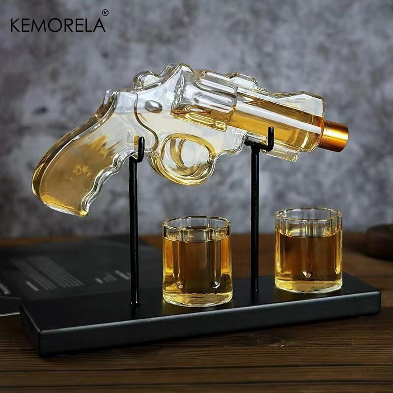 كيموريلا مسدس الزجاج الدورق وي - مراجعة Glass Decanter Whiskey وسعره
