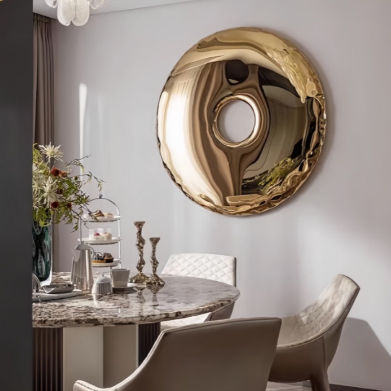 ديكور جداري دائري من الفولاذ ا - مراجعة Luxury Lifestyle وسعره