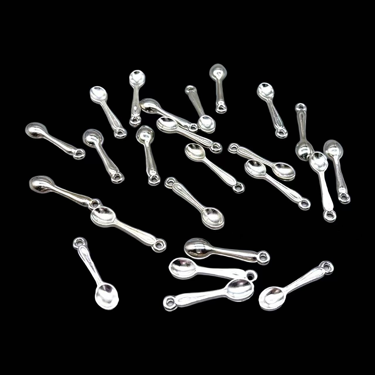 100 قطعة ملعقة صغيرة سحر مطلية - مراجعة Gold Cutlery Flatware وسعره