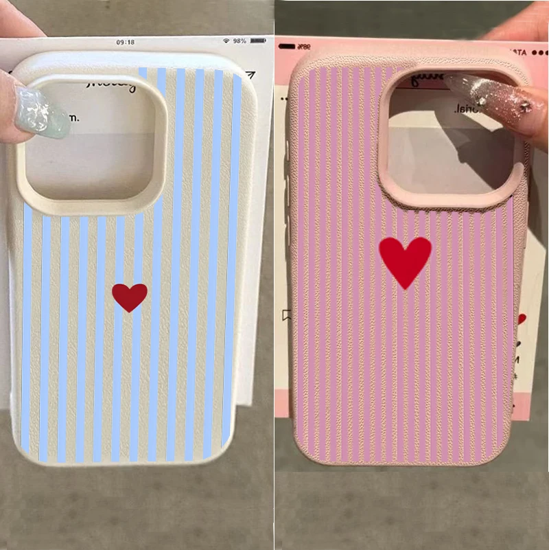 غطاء هاتف مخطط ملون بتصميم قلب - مراجعة Realme Note 50 وسعره