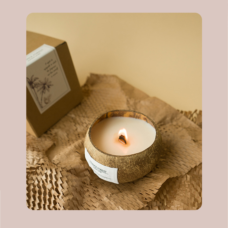 شمعة عطرية على شكل قشرة جوز ال - مراجعة Scented Candle Luxury وسعره