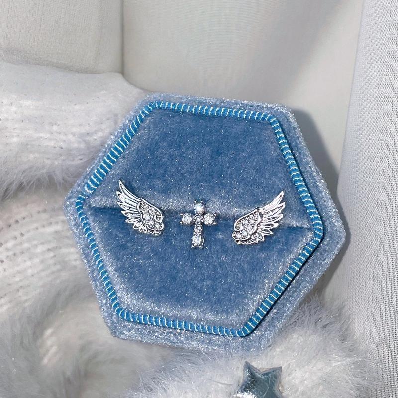 أقراط على شكل أجنحة ملاك متقاط - مراجعة Luxury Lifestyle Jewelry وسعره