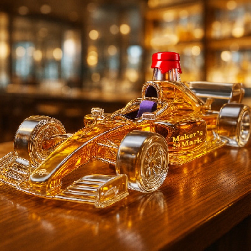 قارورة ويسكي مخصصة ومبتكرة على - مراجعة Glass Decanter Whiskey وسعره