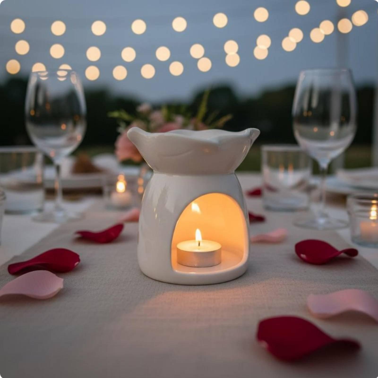 حامل شموع سيراميك معطر، موقد ل - مراجعة Scented Candle Luxury وسعره