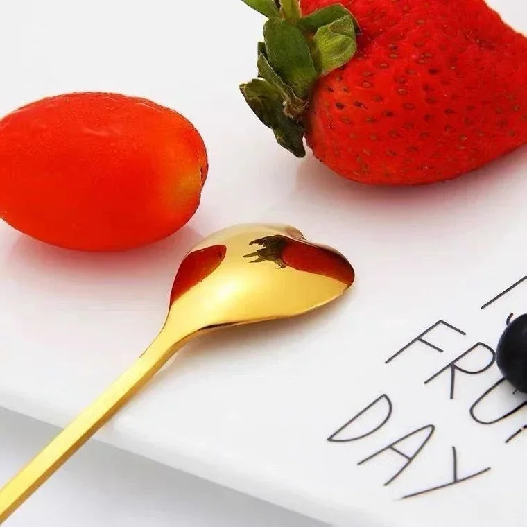 الفولاذ المقاوم للصدأ الكرز رو - مراجعة Gold Cutlery Flatware وسعره