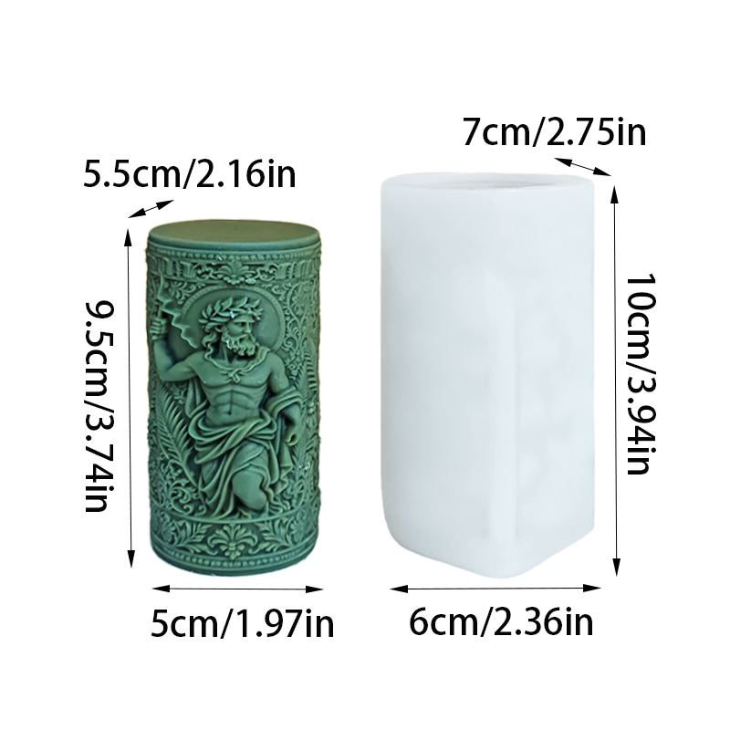 قالب سيليكون فاخر بتصميم ريترو - مراجعة Scented Candle Luxury وسعره