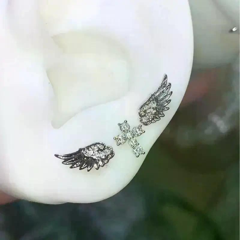 أقراط على شكل أجنحة ملاك متقاط - مراجعة Luxury Lifestyle Jewelry وسعره